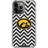 University of Iowa Hawkeyes Chevron Print iPhone 13 Pro Max Clear Case